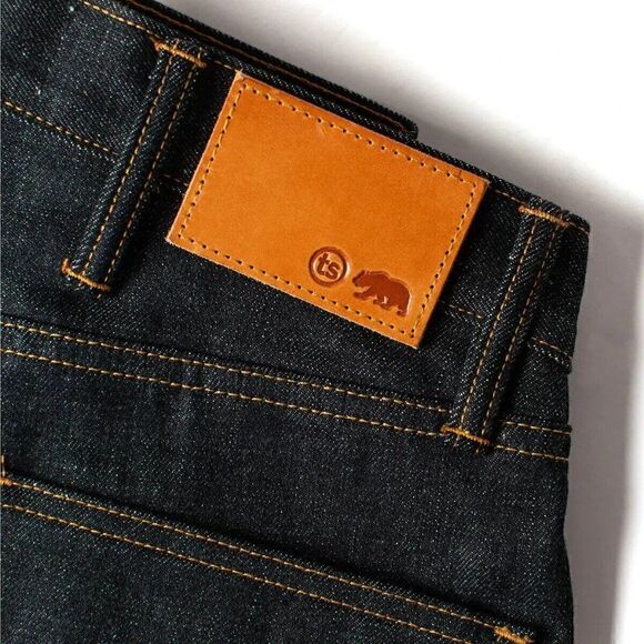 NWOT Taylor Stitch The Slim Jean in Natural Indigo Selvage Sz 28 Button Fly Blue - Picture 7 of 12